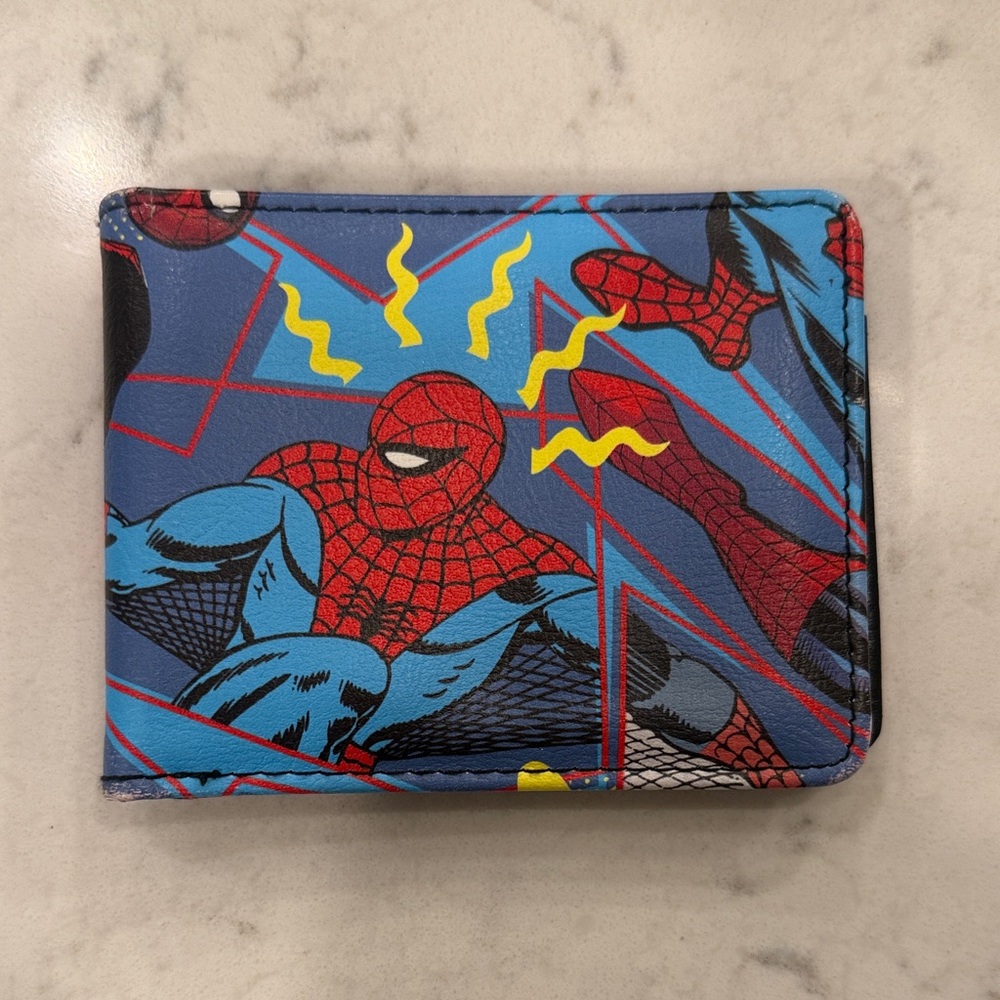 Buckle-Down Red and Blue Superhero Wallet/Card Holder